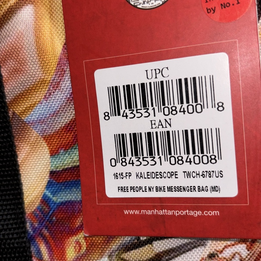 NEW Free People Movement x Manhattan Portage messenger bag - Picture 8 of 10
